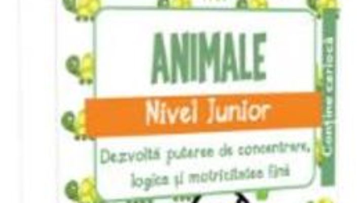 Cartea IQ Focus – Animale. Nivel Junior 3-4 ani (download, pret, reducere)