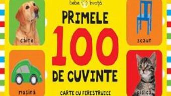 Cartea Primele 100 de cuvinte (Carte cu ferestruici – Bebe invata) (download, pret, reducere)