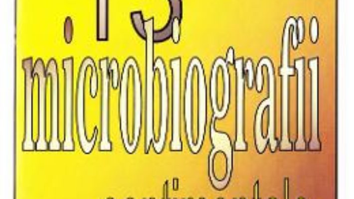 Cartea 13 microbiografii sentimentale – Dumitru Huruba (download, pret, reducere)