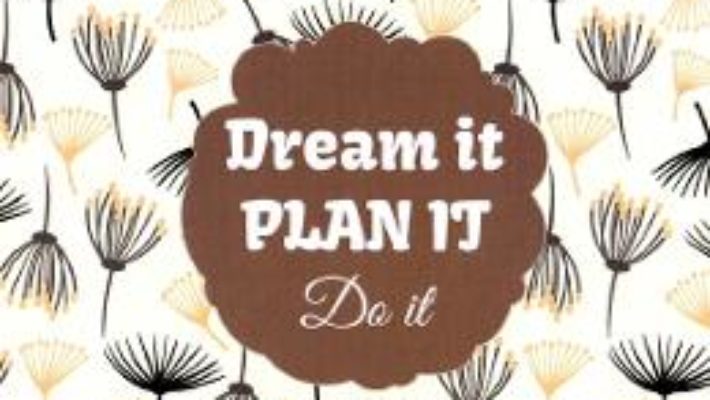 Cartea Agenda PlanIT: Dream It Do It – crem (download, pret, reducere)