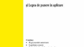 Cartea Codul penal si Legea de punere in aplicare. Act. 8 ianuarie 2020 (download, pret, reducere)