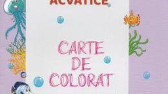 Cartea Animale acvatice. Carte de colorat (download, pret, reducere)