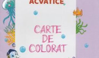 Cartea Animale acvatice. Carte de colorat (download, pret, reducere)