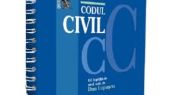 Cartea Codul civil 2020 – Dan Lupascu (download, pret, reducere)