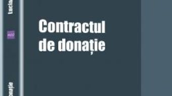 Pret Contractul De Donatie – Lucia Uta pdf