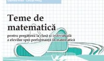 Cartea Teme de matematica clasa 7 Sem 2 – Petrus Alexandrescu (download, pret, reducere)