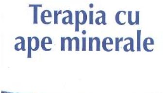 Download Terapia Cu Ape Minerale pdf, ebook, epub