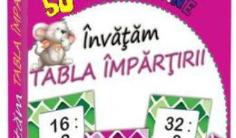 Cartea 50 de jetoane: Invatam Tabla impartirii (download, pret, reducere)