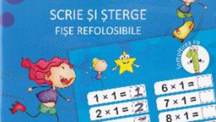 Pret Carte Inmultirea.. Scrie si sterge. Fise refolosibile