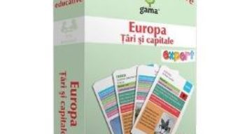 Cartea Europa: Tari si capitale – Carti de joc educative (download, pret, reducere)