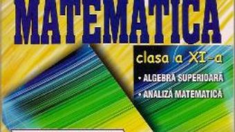 Cartea Matematica Cls 11 – Sinteze De Teorie, Exemple Rezolvate. Exercitii Si Probleme – Catalin-Petru Nico (download, pret, reducere)