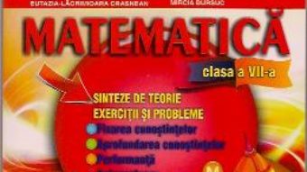 Carte Matematica Cls 7 – Sinteze De Teorie. Exercitii Si Probleme – Stefan Smarandache PDF Online