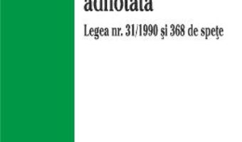 Download Legea Societatilor Adnotata Act. 9 Septembrie 2015 pdf, ebook, epub