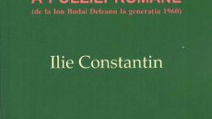 Istorie lacunara a poeziei romane – Ilie Constantin PDF (download, pret, reducere)