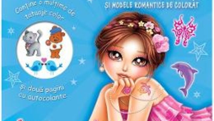 Cartea mea cu tatuaje si modele romantice de colorat PDF (download, pret, reducere)